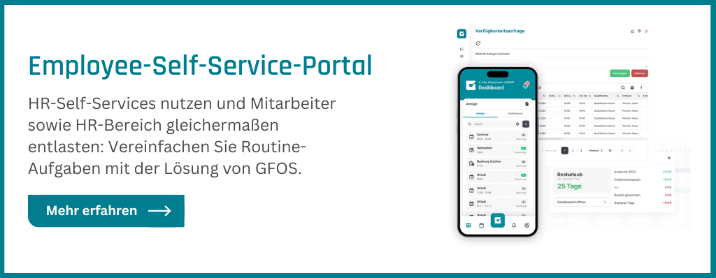 Die ESS-Software von GFOS jetzt kennenlernen.